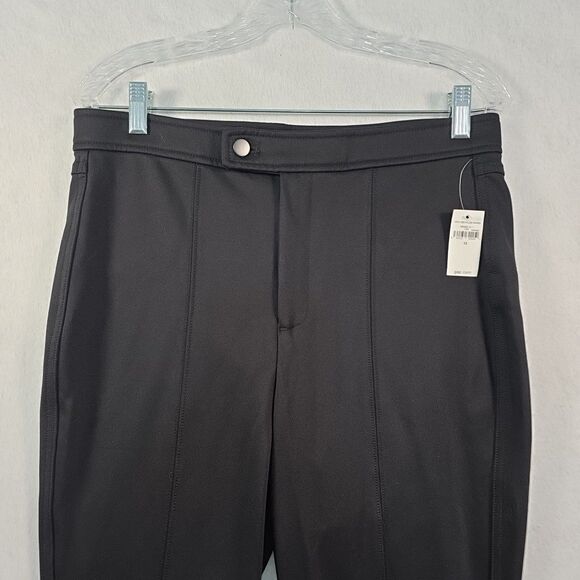 Gap High Rise Legging Pants Career Pants Size 12 Black Front Seam Ponte Knit NWT - Picture 3 of 13